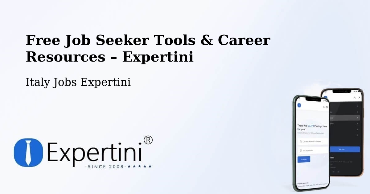 Free Job Seeker Tools & Career Resources – Gallicano - Gallicano, Italy Jobs Expertini